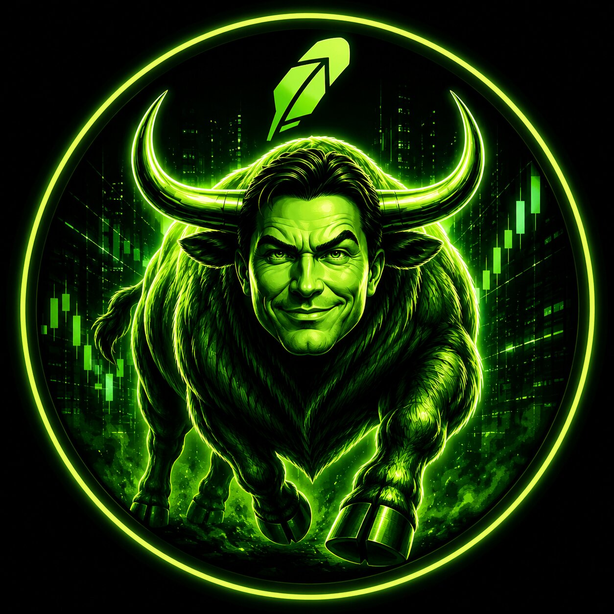 The Green Bull — official logo